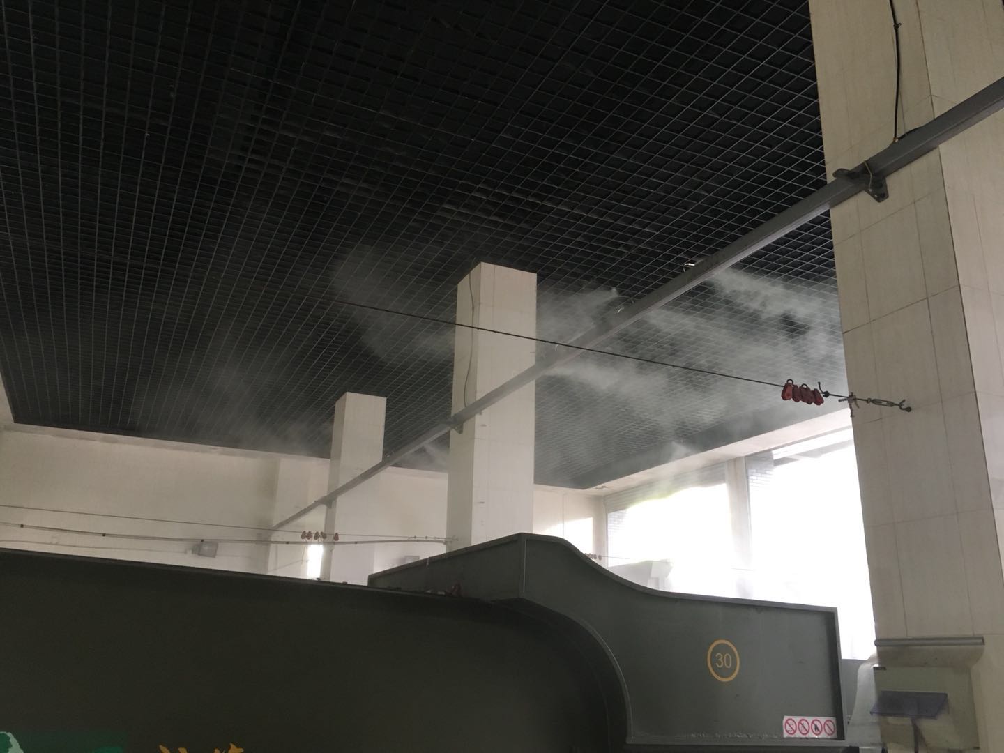 垃圾站噴霧除臭系統，植物液噴淋除臭設備